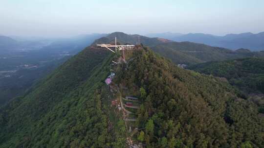 4K湖北仙岛湖天空之城航拍视频