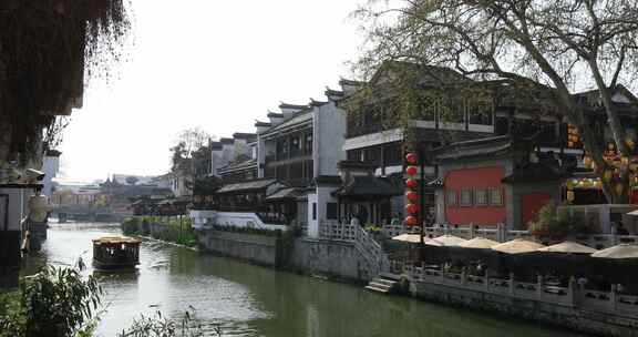 南京秦淮海河道古建筑