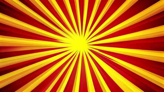 红黄放射状背景素材