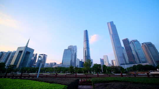广州珠江新城高楼大厦建筑