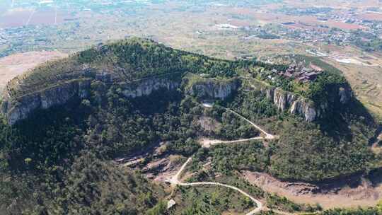 枣庄夹谷山风景区2023秋季航拍宣传片段