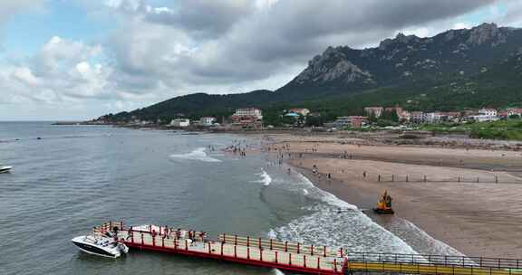 青岛崂山仰口海水浴场