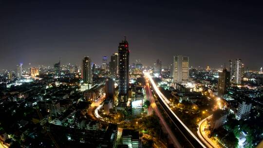 美丽的夜空景观