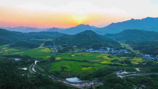 【7分半钟 合集】美丽乡村 安徽乡村 农田