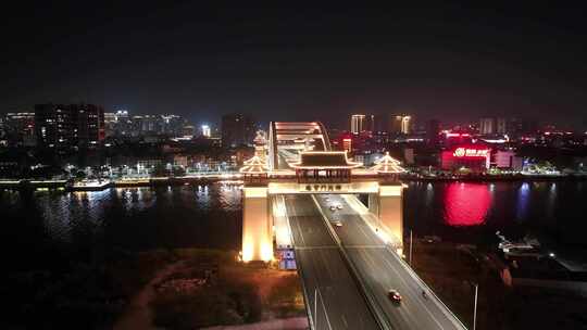 揭阳进贤门大桥夜景