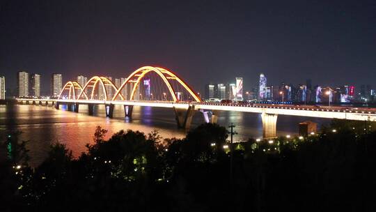 长沙福元路大桥夜景8