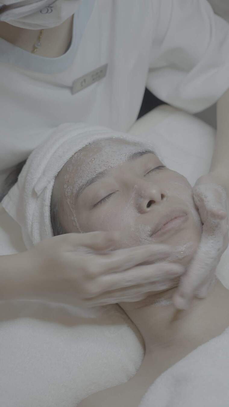 美容院 洁面 美容