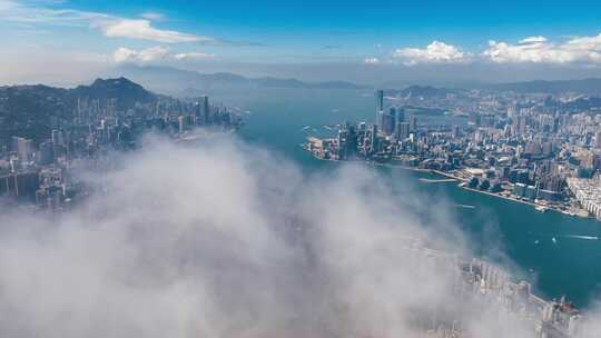 航拍香港大全景