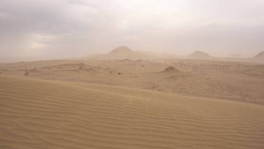 沙漠风沙流动