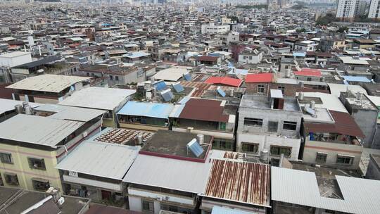 河源 河源城区 城区 民房 居民楼 自建房视频素材模板下载