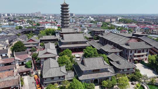 江西抚州正觉寺4A景区航拍