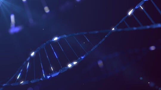 DNA基因序列科技医疗生物4KAE工程