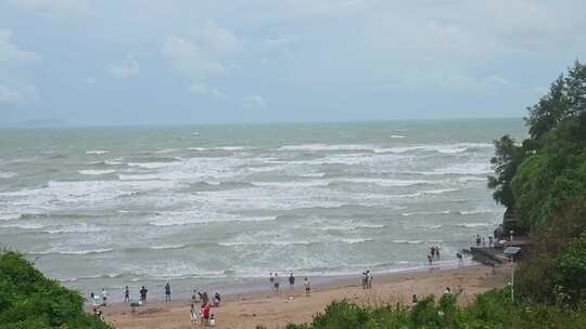 大海海浪海洋浪花波浪海面海水海岸线