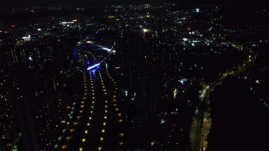 广东东莞：清溪镇夜景