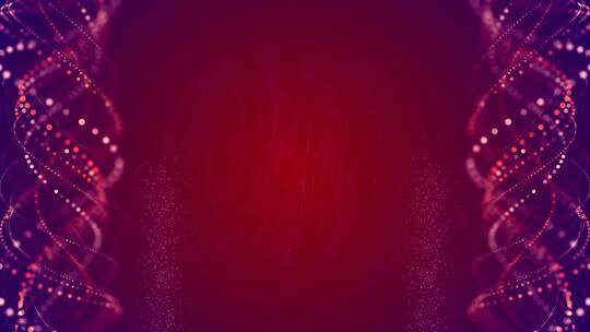 紫色浪漫唯美螺旋粒子线条