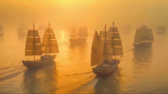 古代船只大航海时代海上丝绸之路出海贸易