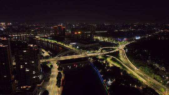 江门城市风光繁华夜景