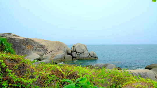 海边 海岸 礁石 岩石