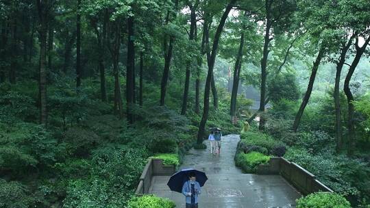 杭州飞来峰永福寺禅院风景