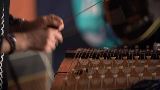 扬琴/中国乐器/民乐演奏