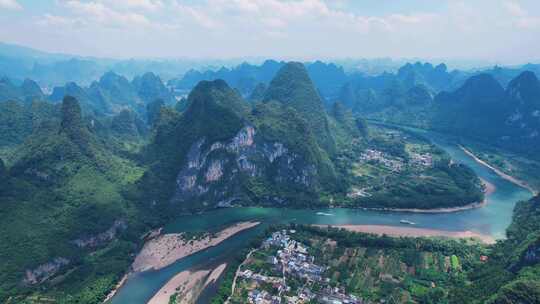 桂林山水视频素材模板下载
