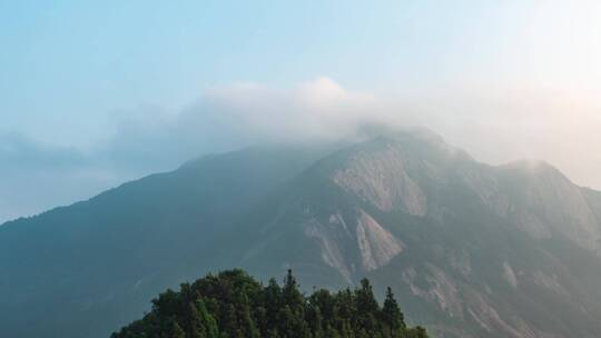 南岳衡山5A景点延时摄影4k