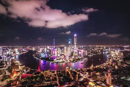 5K航拍上海城市风光宣传片
