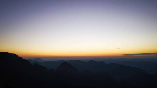 实拍张家界天门山索道观光