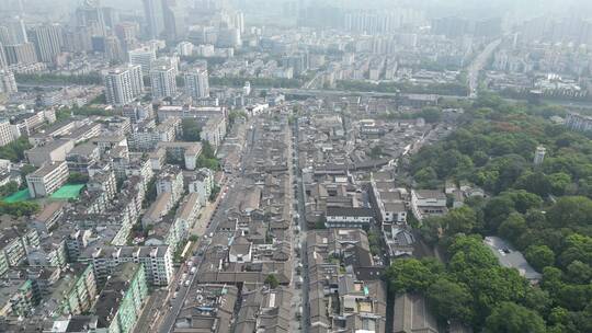 浙江杭州城市宣传片地标建筑航拍