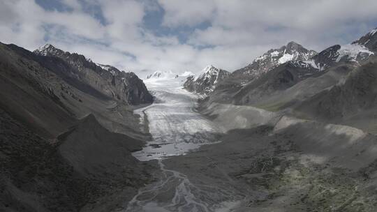 318 自驾 川藏线 西藏景色 冰川 Dlog视频素材模板下载
