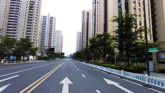 城市马路风景