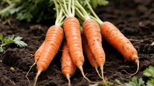 胡萝卜多场景展示