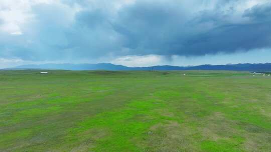 航拍新疆草原自然风光