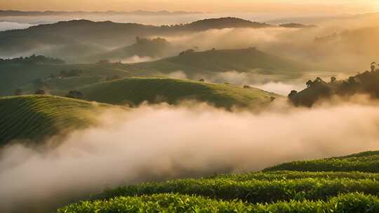 高山云雾茶园绿茶