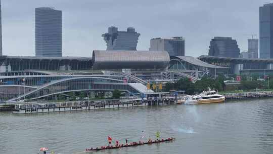 中国广东省广州市珠江端午招景