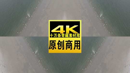 广西省北海市北海航拍4k视频灰片高清在线视频素材下载