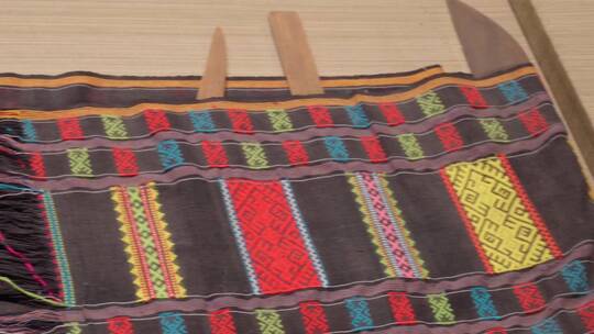 【镜头合集】中国古代纺车纺线纺织技术 ~视频素材模板下载