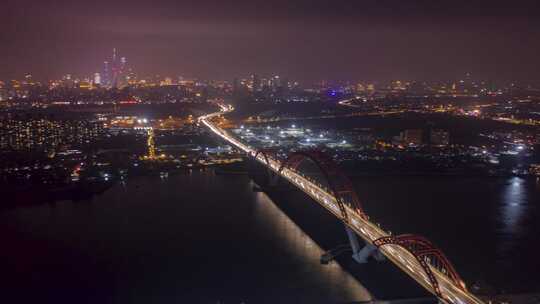 广州新光大桥夜景