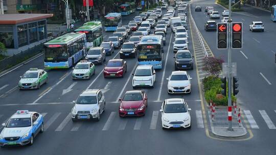 城市道路交通汽车车流