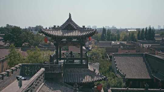 平遥古城俯瞰马家大院外的院落2