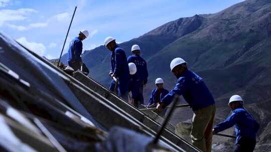 基础设施建设 铁路桥梁 道路施工 青藏铁路