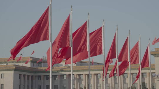 伟大祖国 天安门广场空镜