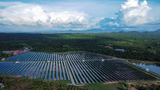 新能源太阳能光伏发电站