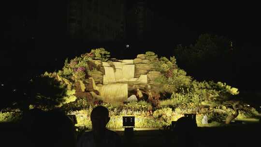 长安街抗日战争胜利80周年主题纪念花坛