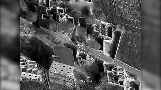 美国无人机炸弹袭击了叙利亚沙法的伊斯兰国集结地视频素材模板下载