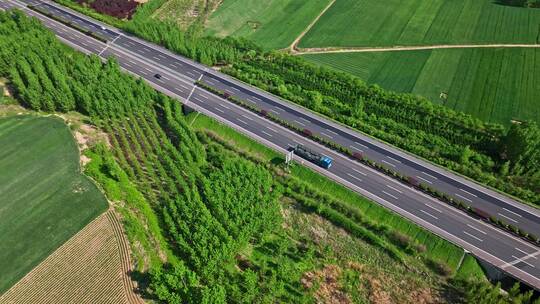 山东高速公路航拍