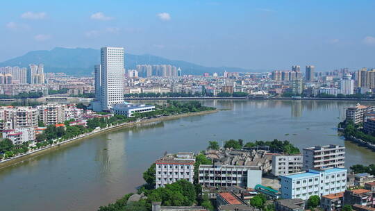 开平三大埠狄海埠骑楼老街区航拍狂飙取景地