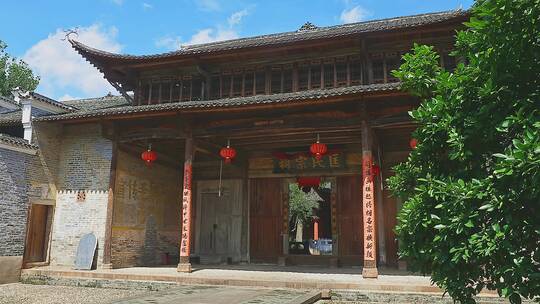 富田古村匡氏宗祠