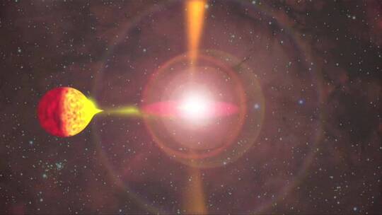 宇宙黑洞科技 粒子漩涡黑洞 黑洞引力波视频素材模板下载