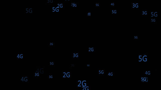 2G3G4G5G数字信息元素粒子视频带通道